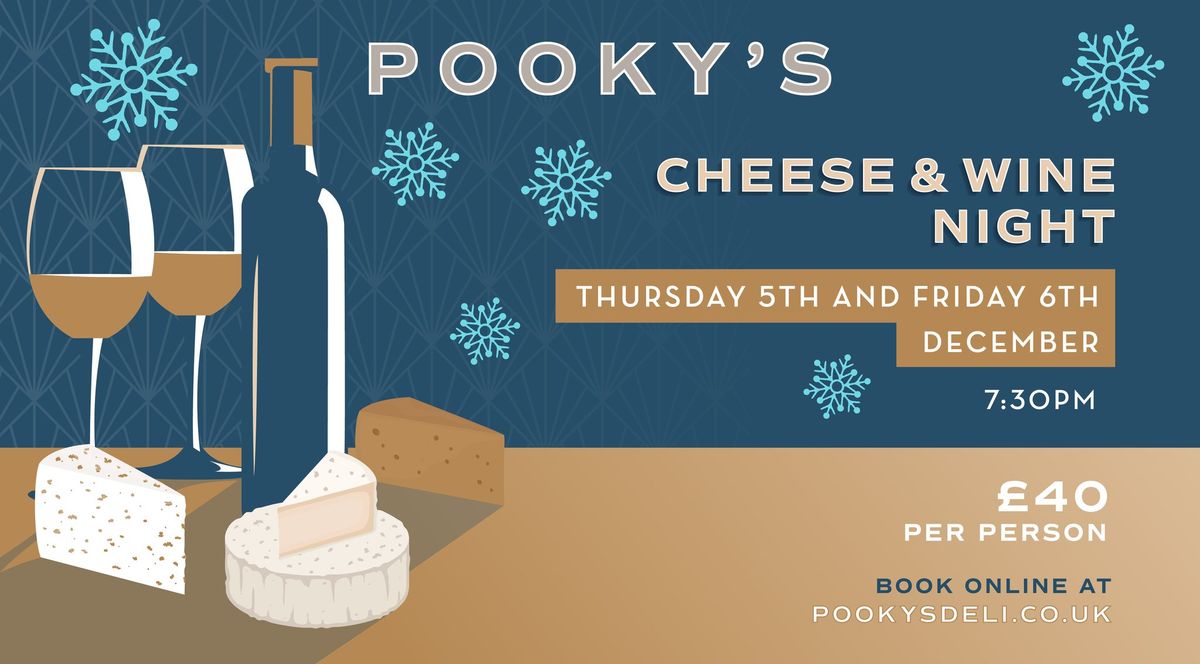 Cheese & Wine Night 6th Dec