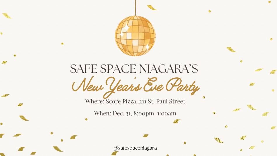 Safe Space New Year's Eve Celebration! Sponsored by RE\/MAX Hendriks Team Realty