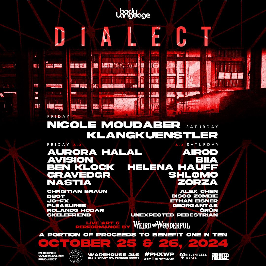 Phoenix Warehouse Project: Nicole Moudaber - Friday