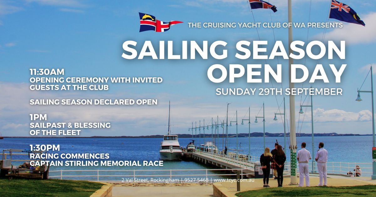 Sailing Season Open Day 2024