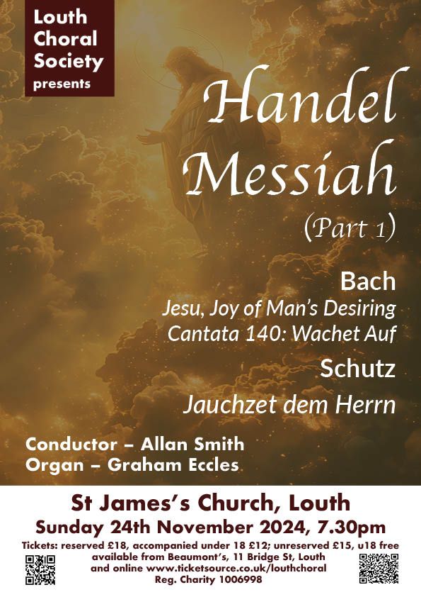 DATE FOR YOUR DIARY:  A BIT OF BACH AND A BIT OF HANDEL