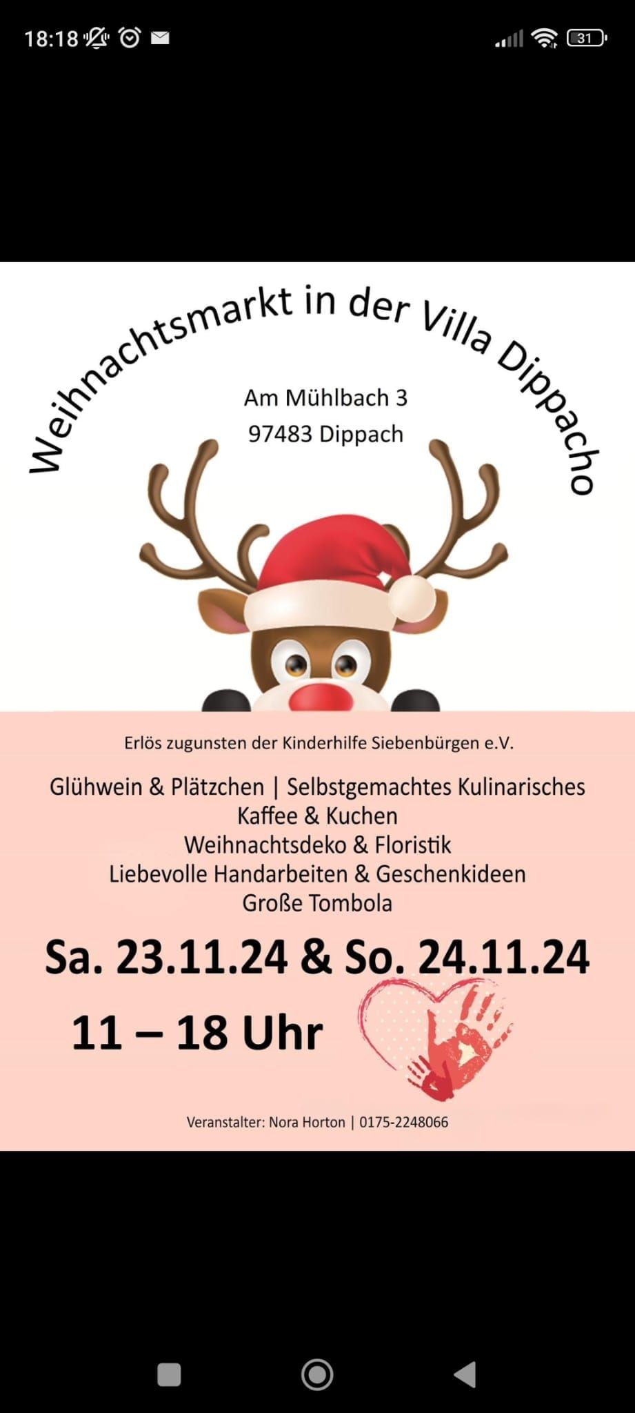 Weihnachtsmarkt in der Villa Dippacho 