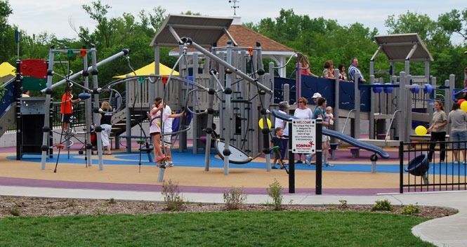 Sedgwick County Park Boundless Playground