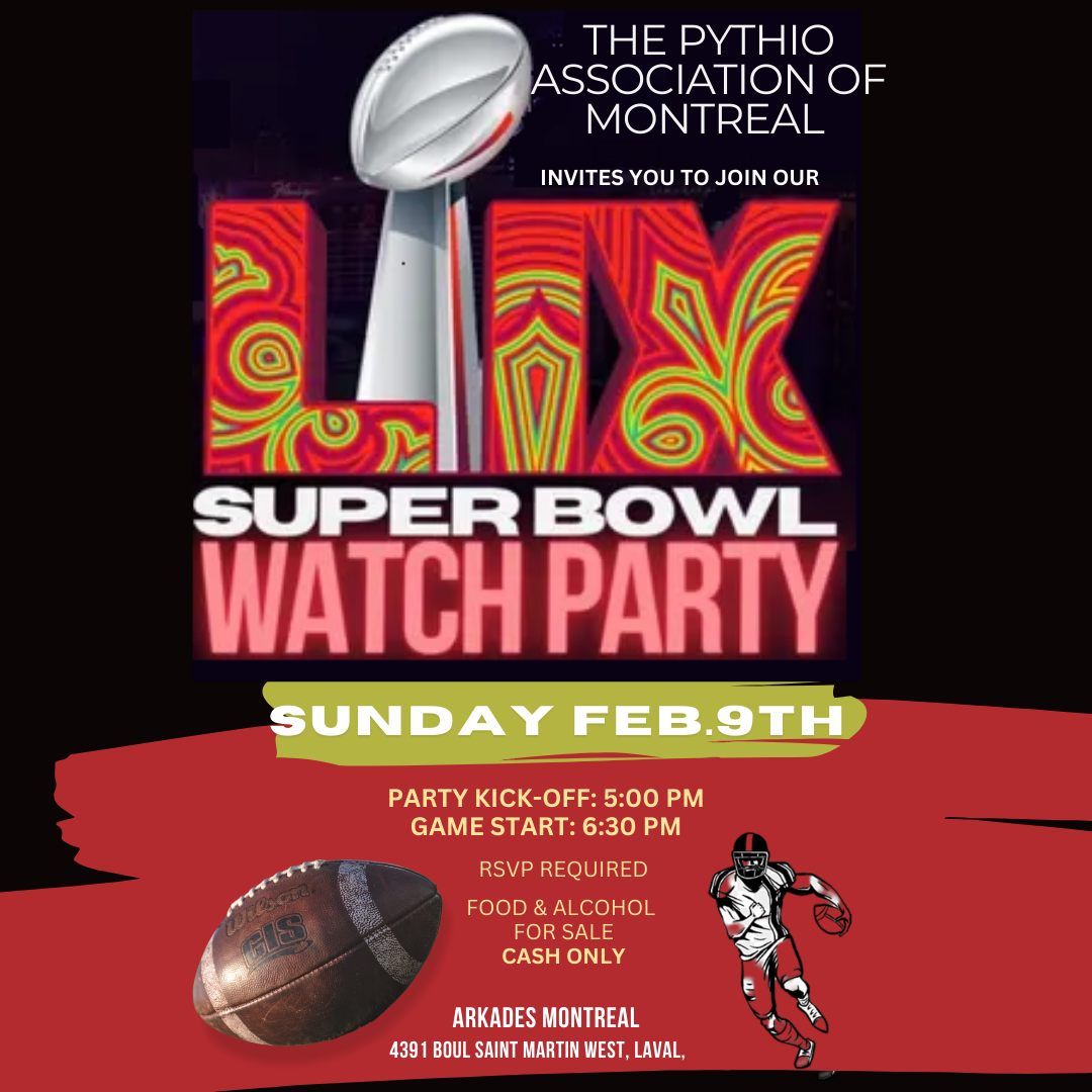 Superbowl LIX Watch Party