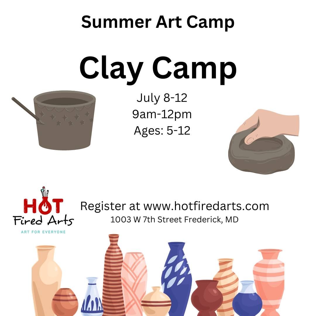 Summer Art Camp: Clay