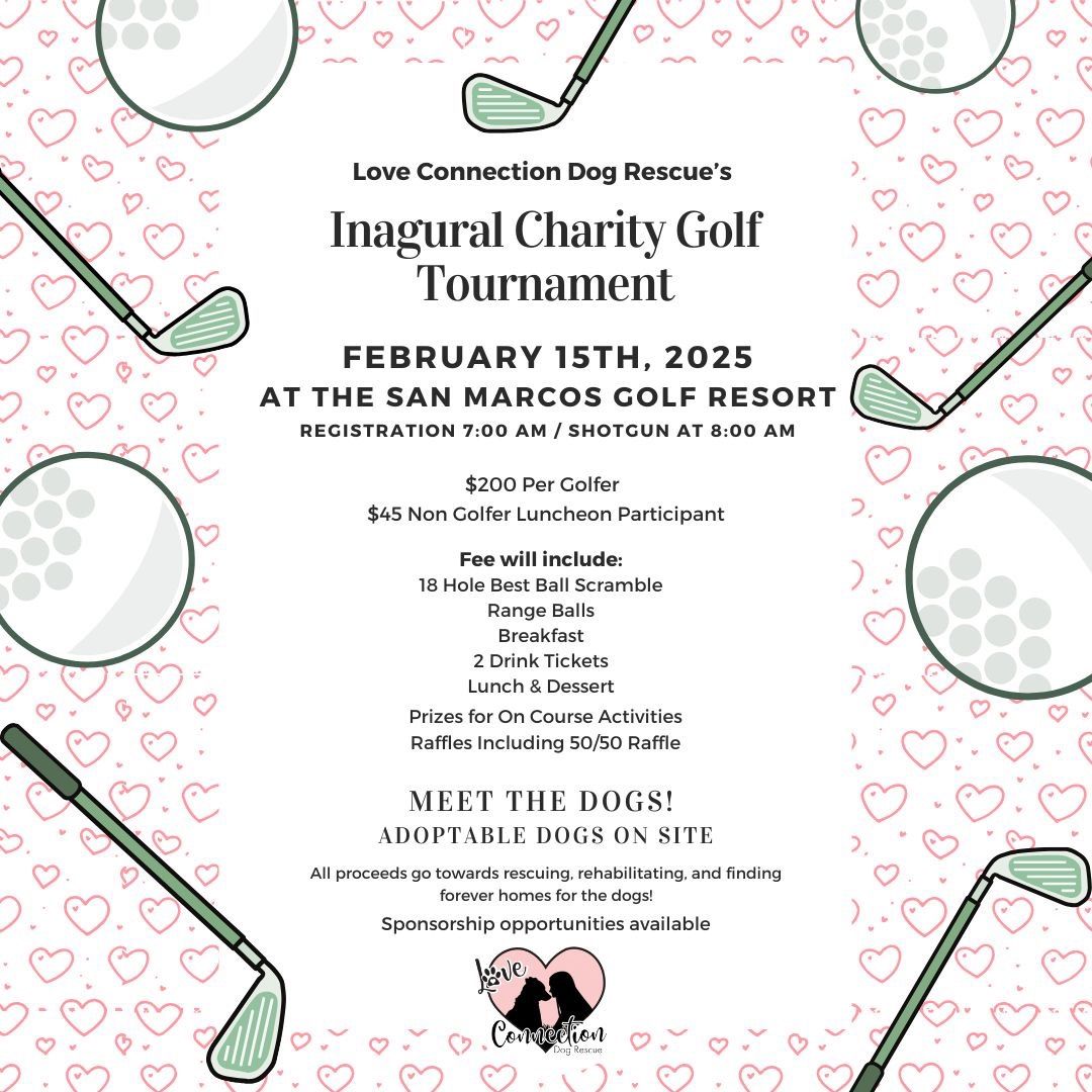 Inaugural Charity Golf Tournament 