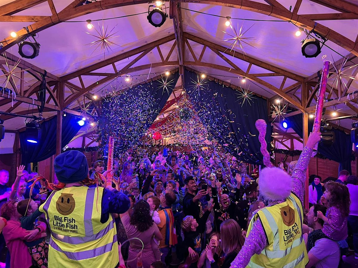 Big Fish Little Fish Goes Disco! NYE Family Rave FULHAM 31st Dec 1-3pm