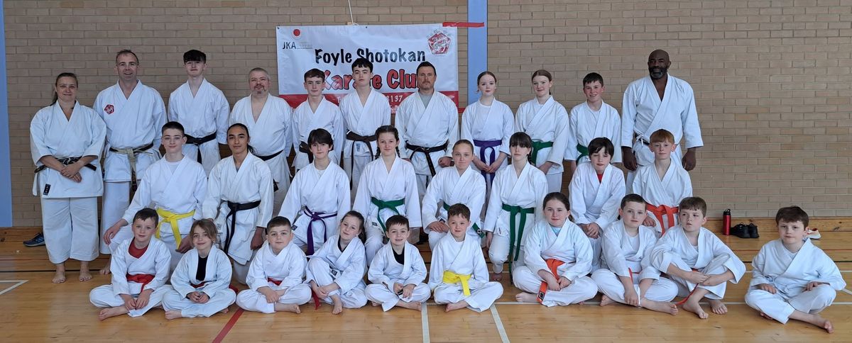 Winter Course & Grading with Sensei John Richardson (5 Dan JKA)