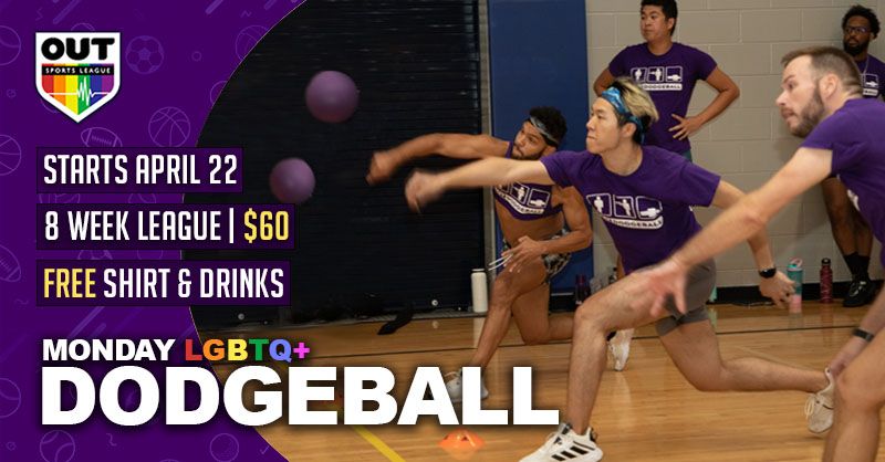 LGBTQ+ Dodgeball League - Spring 2024