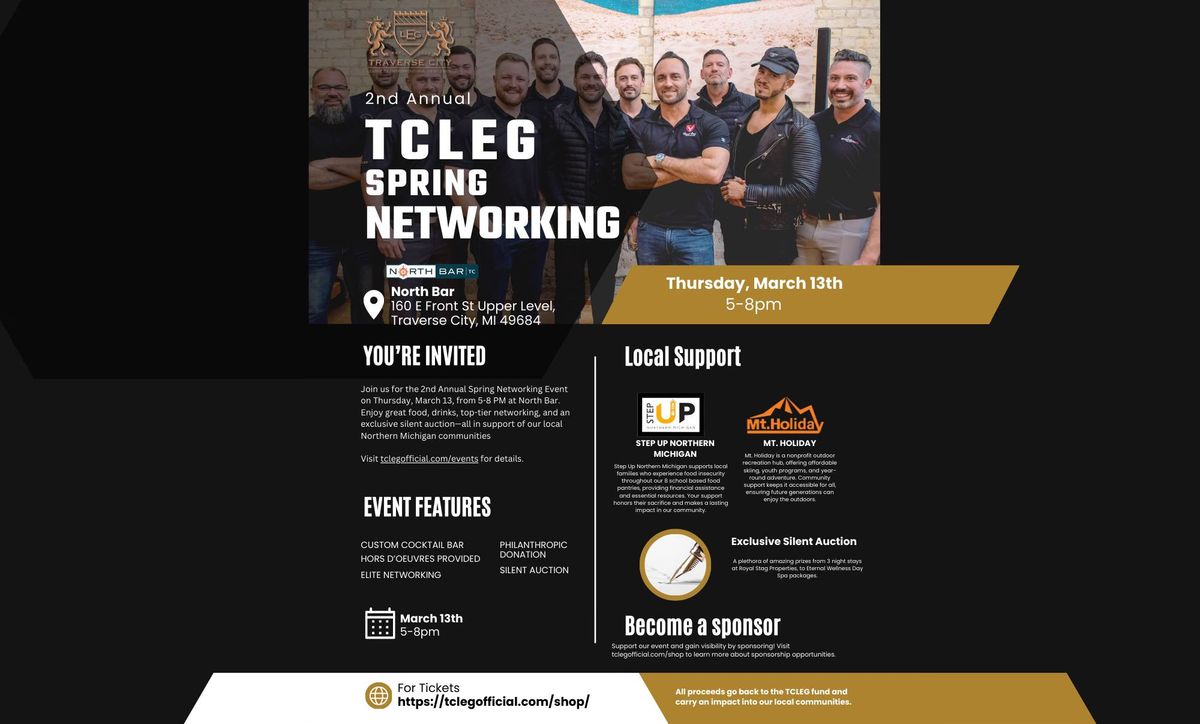 TCLEG Spring Networking Event