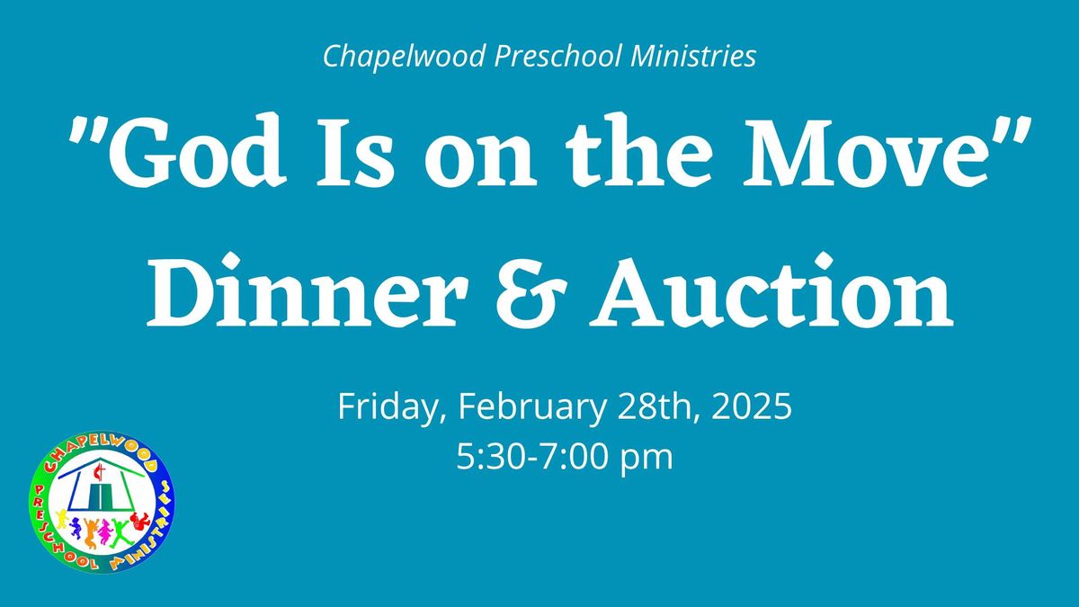 God is on the Move Dinner & Auction