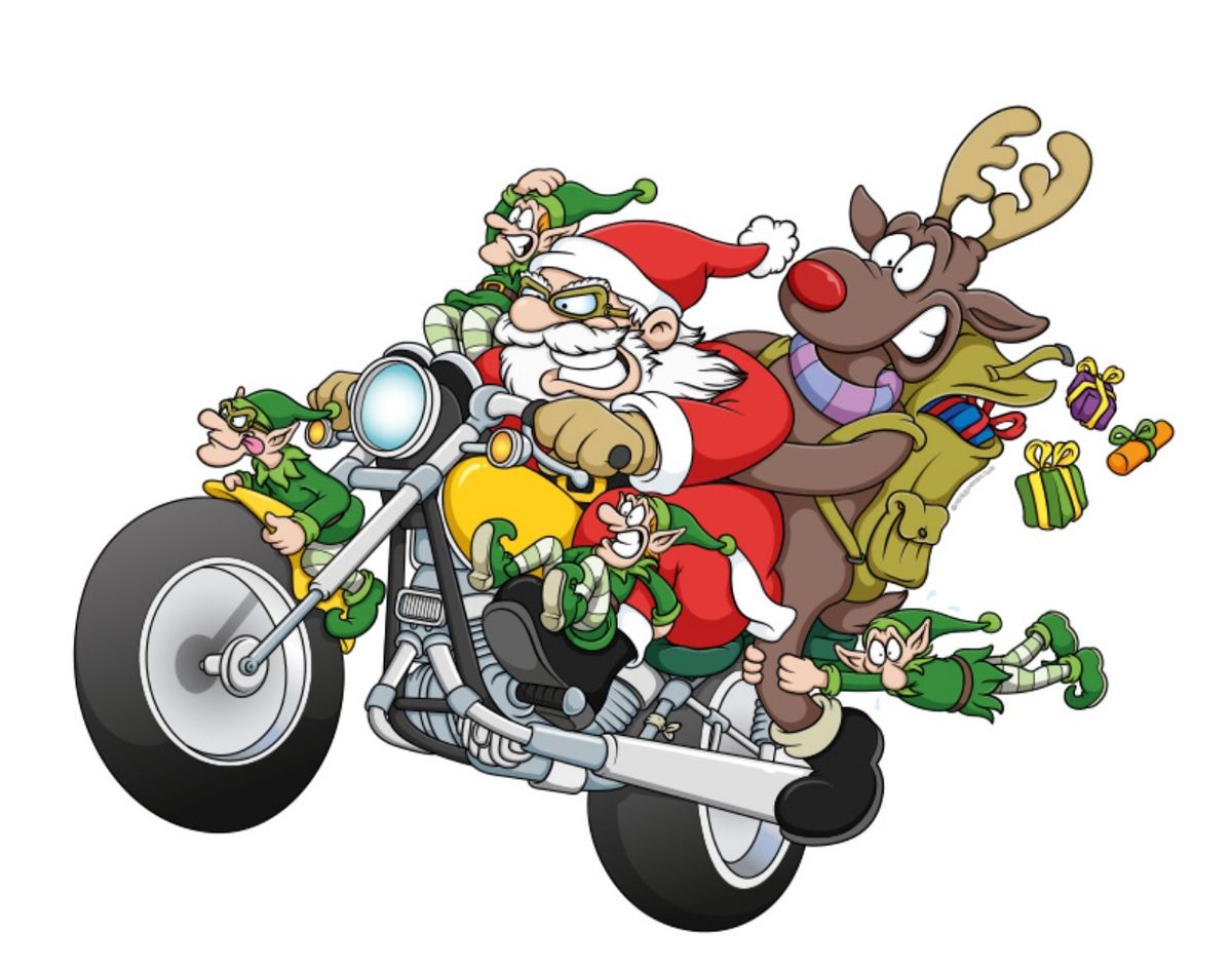 Christmas ride out to ELF(Exeter Leukaemia)