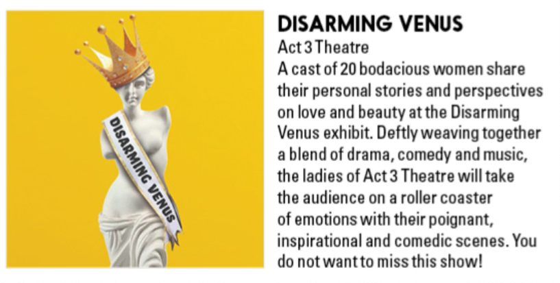 Disarming Venus at the Toronto Fringe Festival 