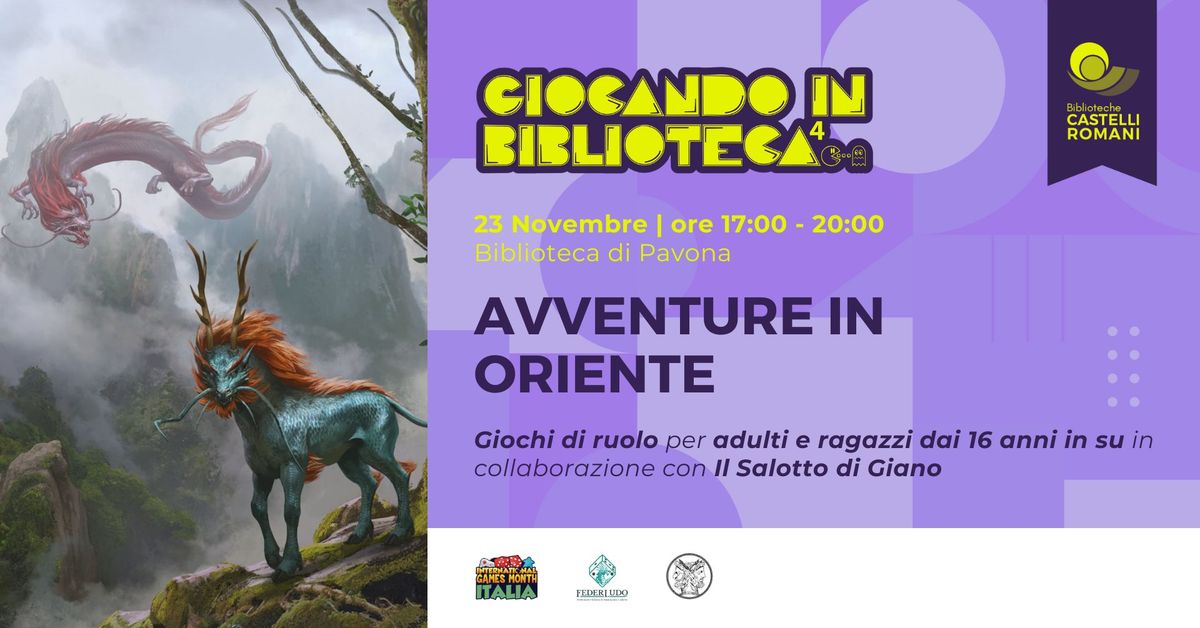 Giocando in Biblioteca - Avventure nel Rokugan