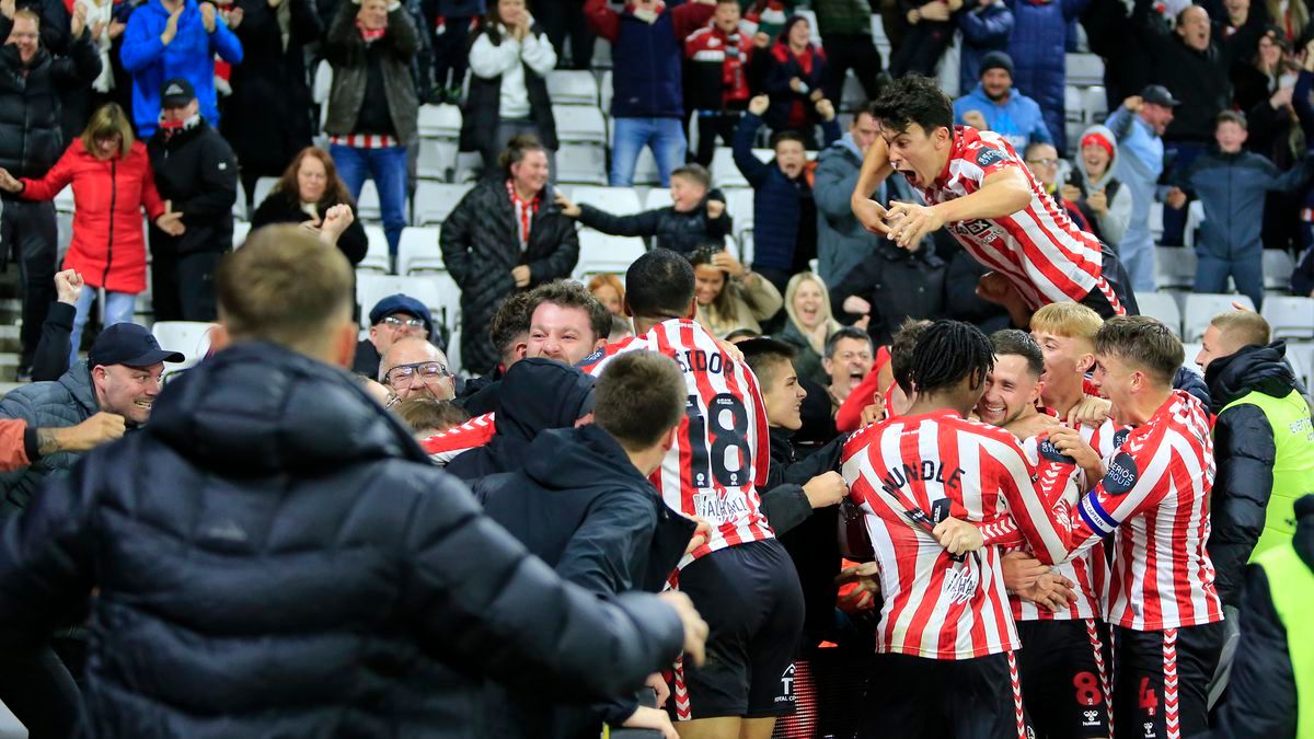 Leeds United FC vs Sunderland FC at Elland Road