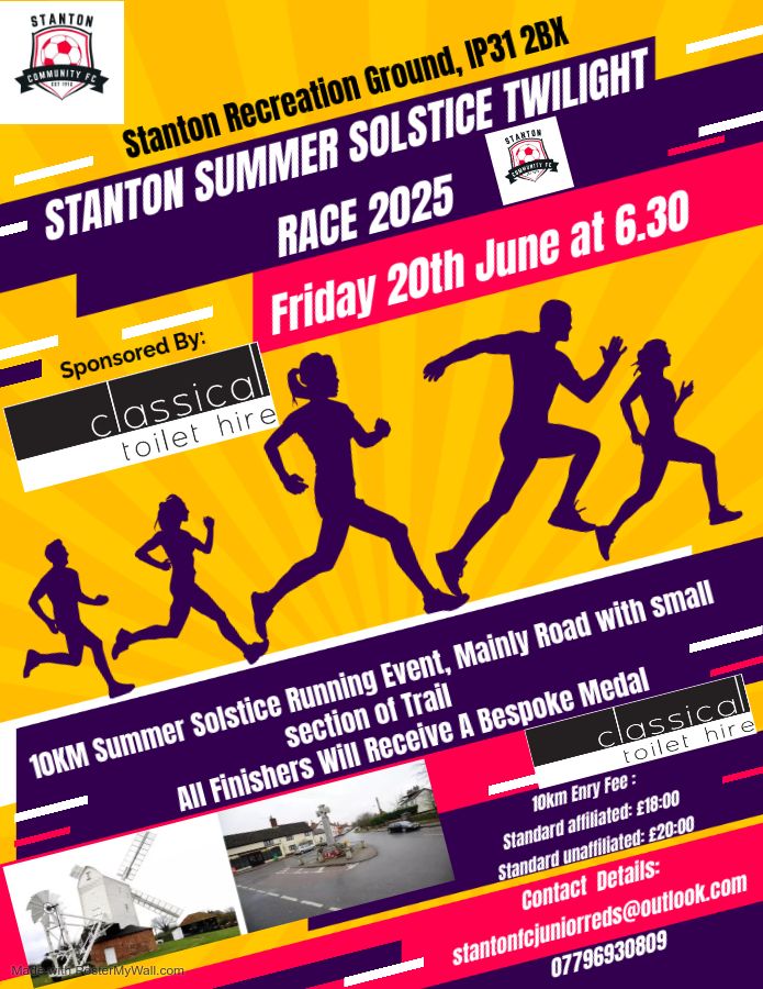 2025 - Stanton Summer Solstice 10K