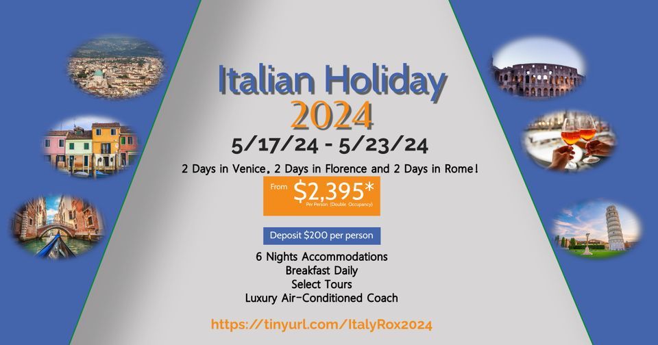 2024 Italian Holiday
