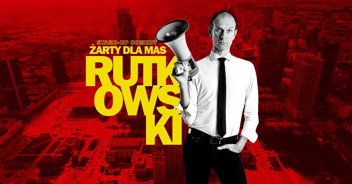 Stand-up Warszawa | Rafa\u0142 Rutkowski w programie "\u017barty dla mas"