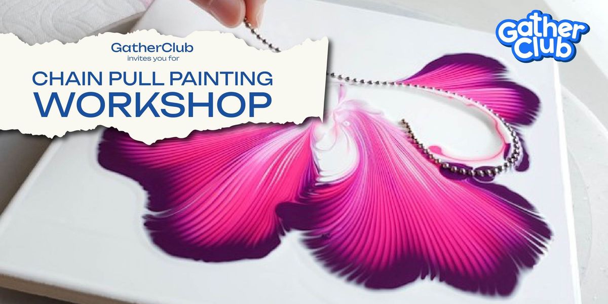 Acrylic painting \/ Chain pull method