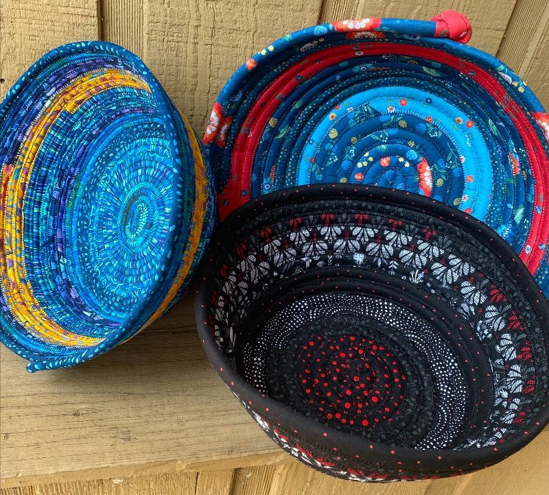 Color-Filled Fabric Bowl Class