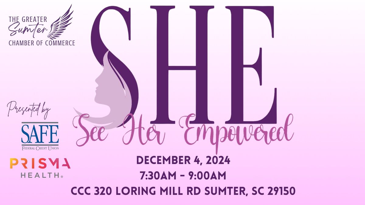 SHE Seminar - Presented by SAFE & Prisma Health