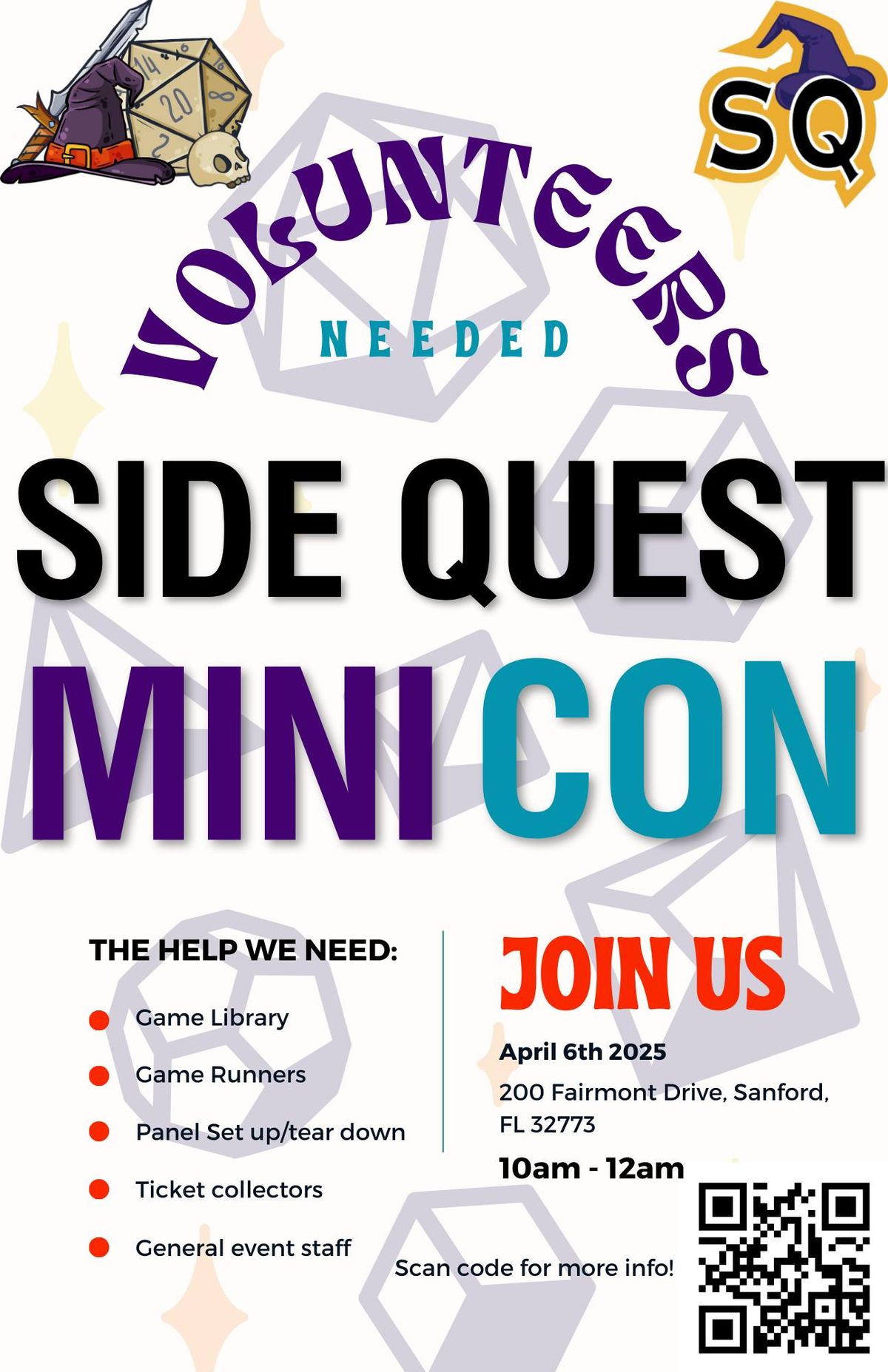 Side Quest Mini Con