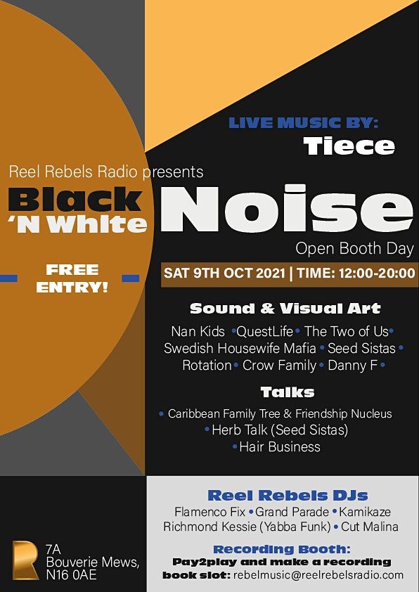 Black & White Noise: Sound-Art Exhibition & Open Booth