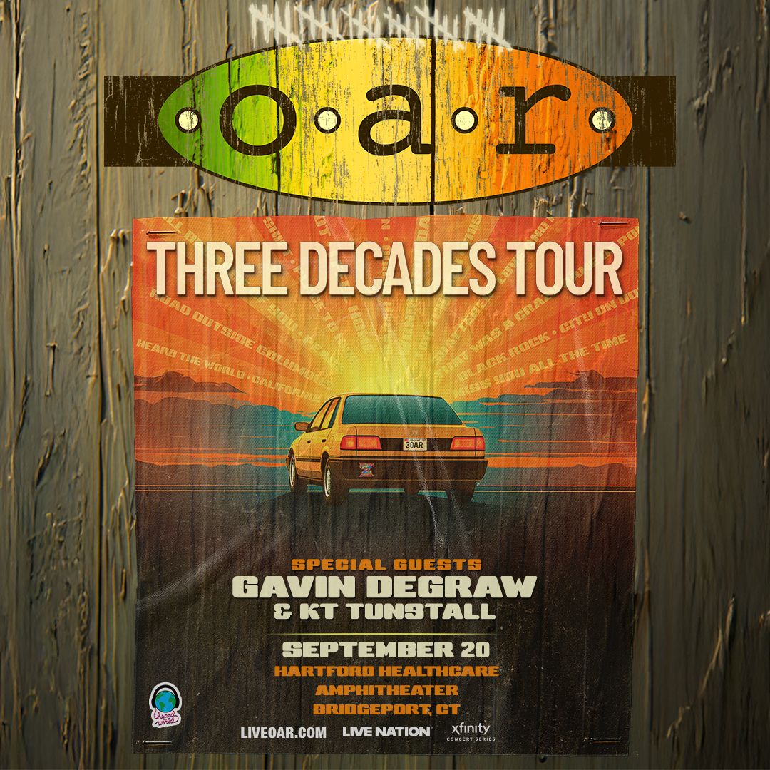 O.A.R.  Gavin DeGraw & KT Tunstall