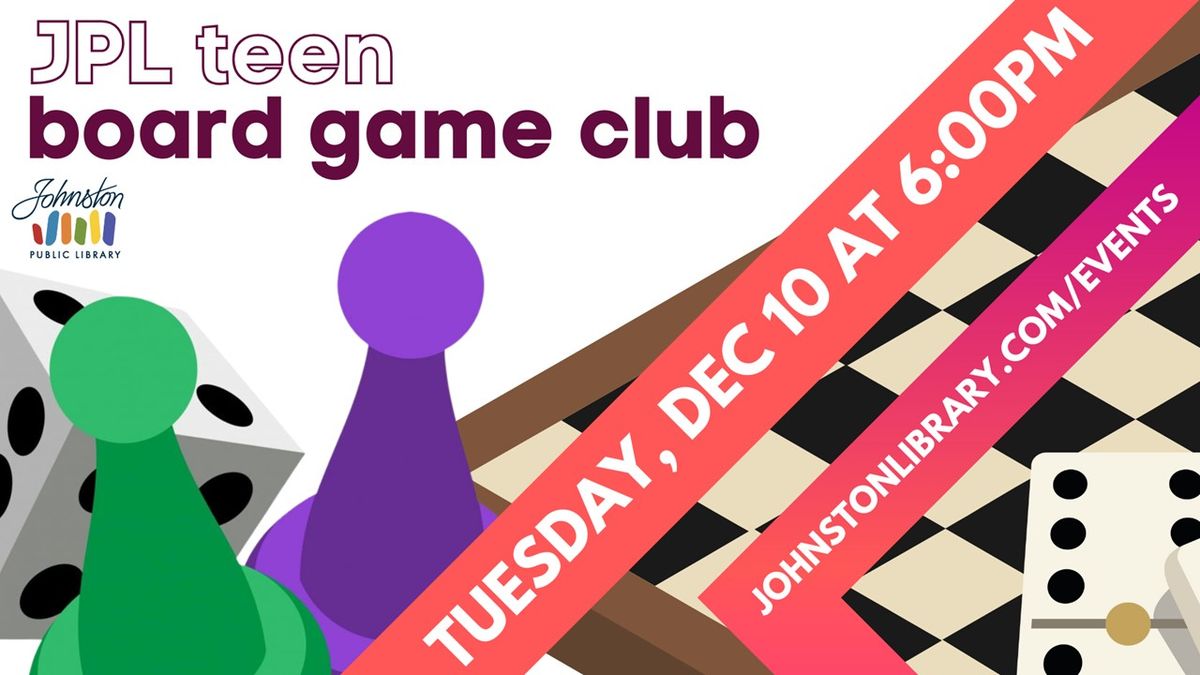 Teen Board Game Club