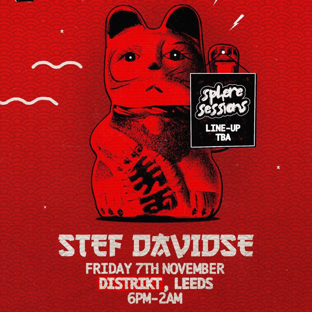 COACH TICKETS - Stef Davidse @ Distrikt Leeds