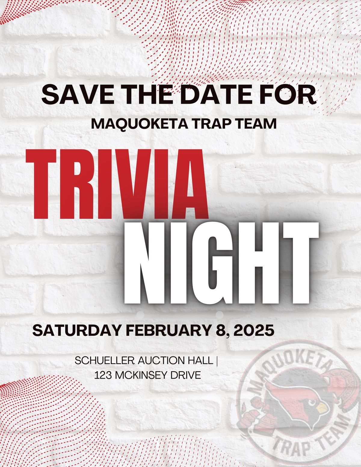 Trivia Night for Maquoketa Trap Team! 