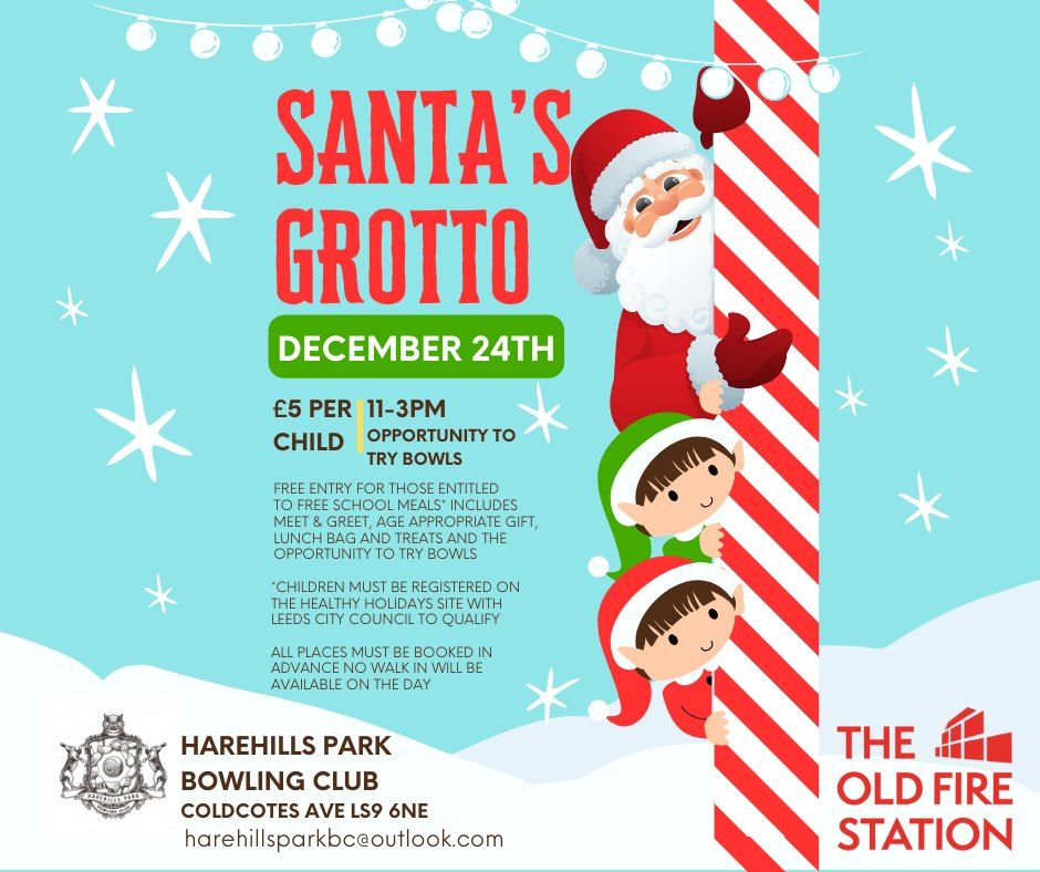 SANTA'S GROTTO 2024 - HAREHILLS PARK