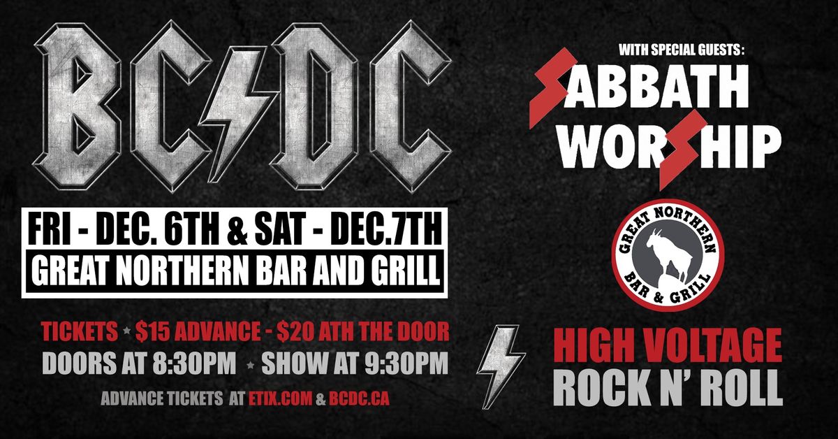 BC\/DC with Sabbath Worship - Night 1