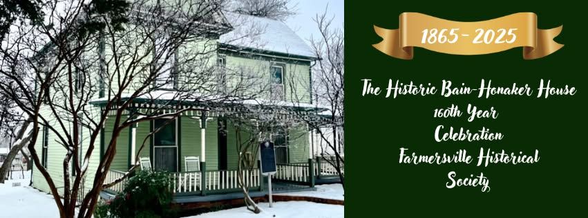 Open House Tours of The Historic Bain-Honaker House & Museum