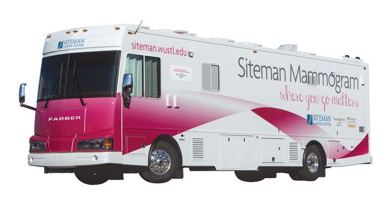 Siteman Cancer Center Mammography Van