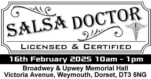 Salsa Doctor Workshop!! Weymouth Dorchester DORSET