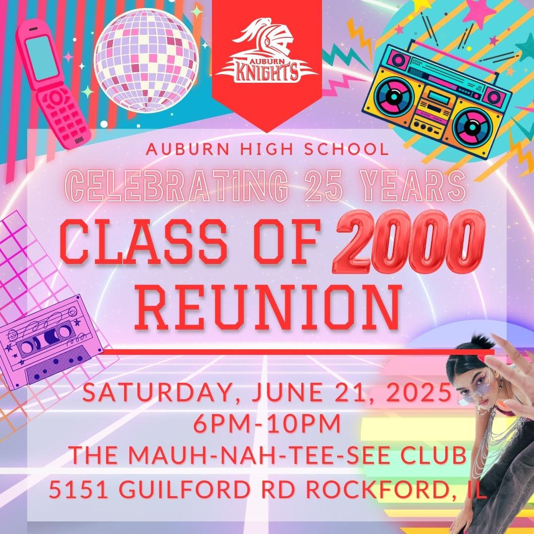 Auburn High School 25th Year High School Reunion!