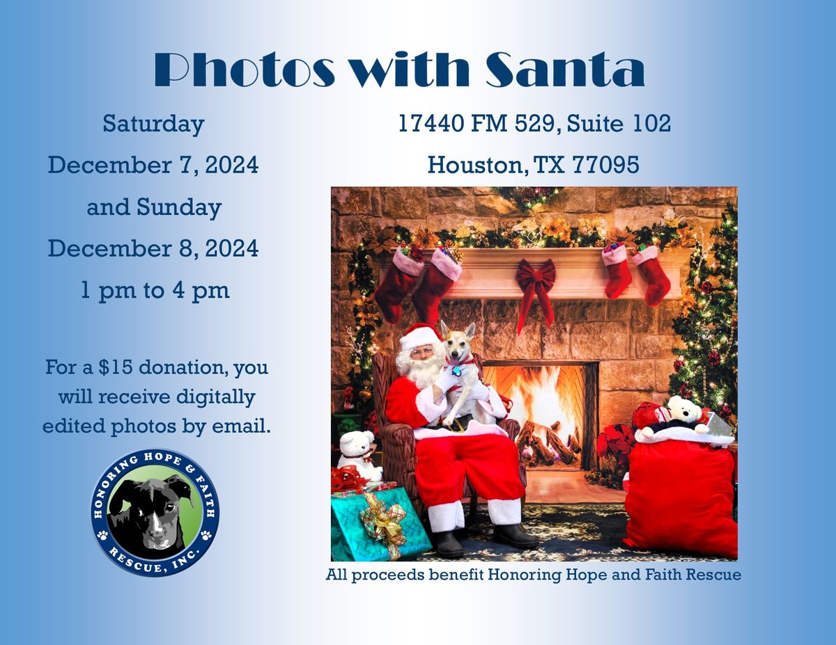 Photos with Santa