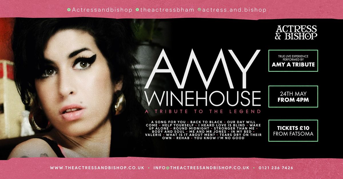 Amy Winehouse: A tribute