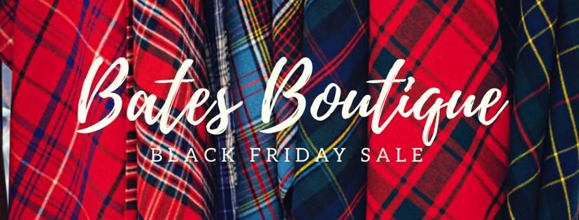 Black Friday at Bates - Entire Store BOGO 50% off