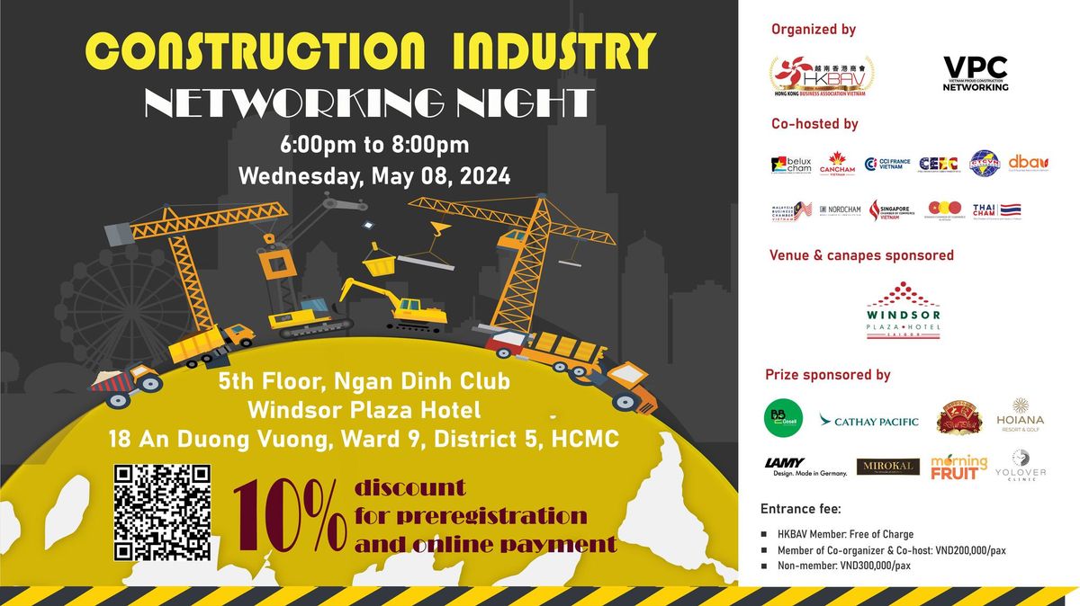 [HKBAV & VPC] CONSTRUCTION INDUSTRY NETWORKING NIGHT
