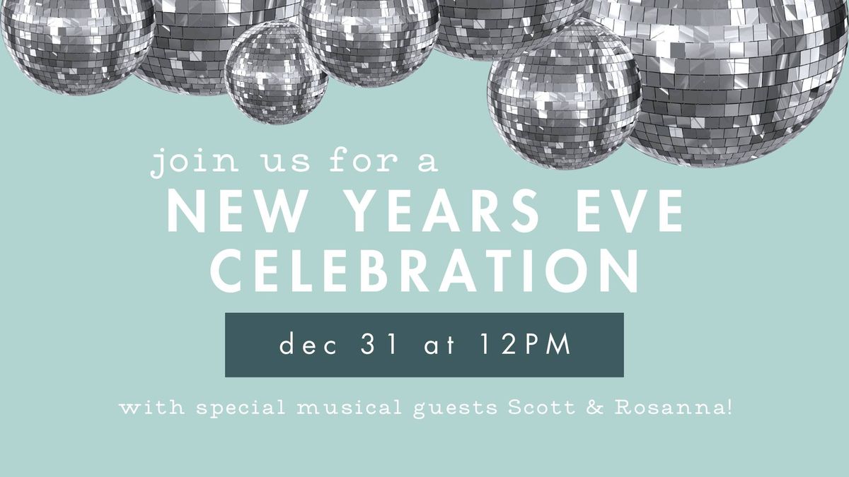 New Years Eve Celebration for Kiddos!