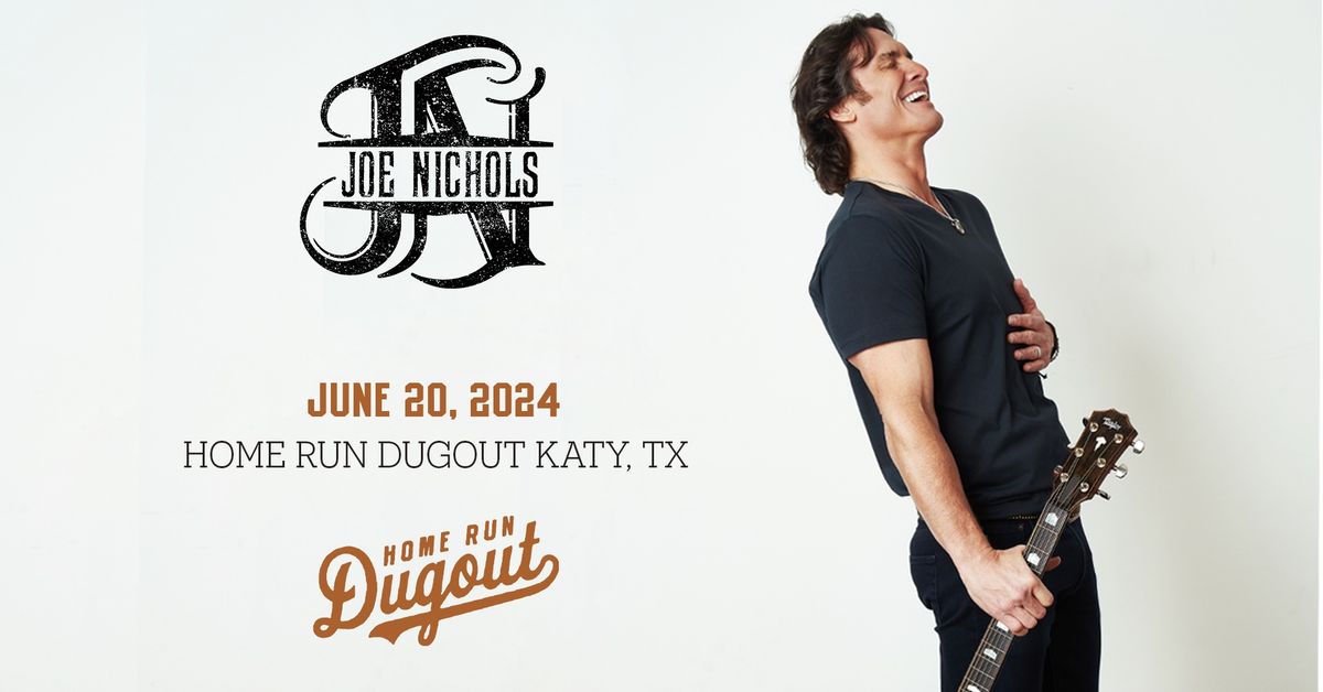 Joe Nichols Concert at Home Run Dugout - Katy