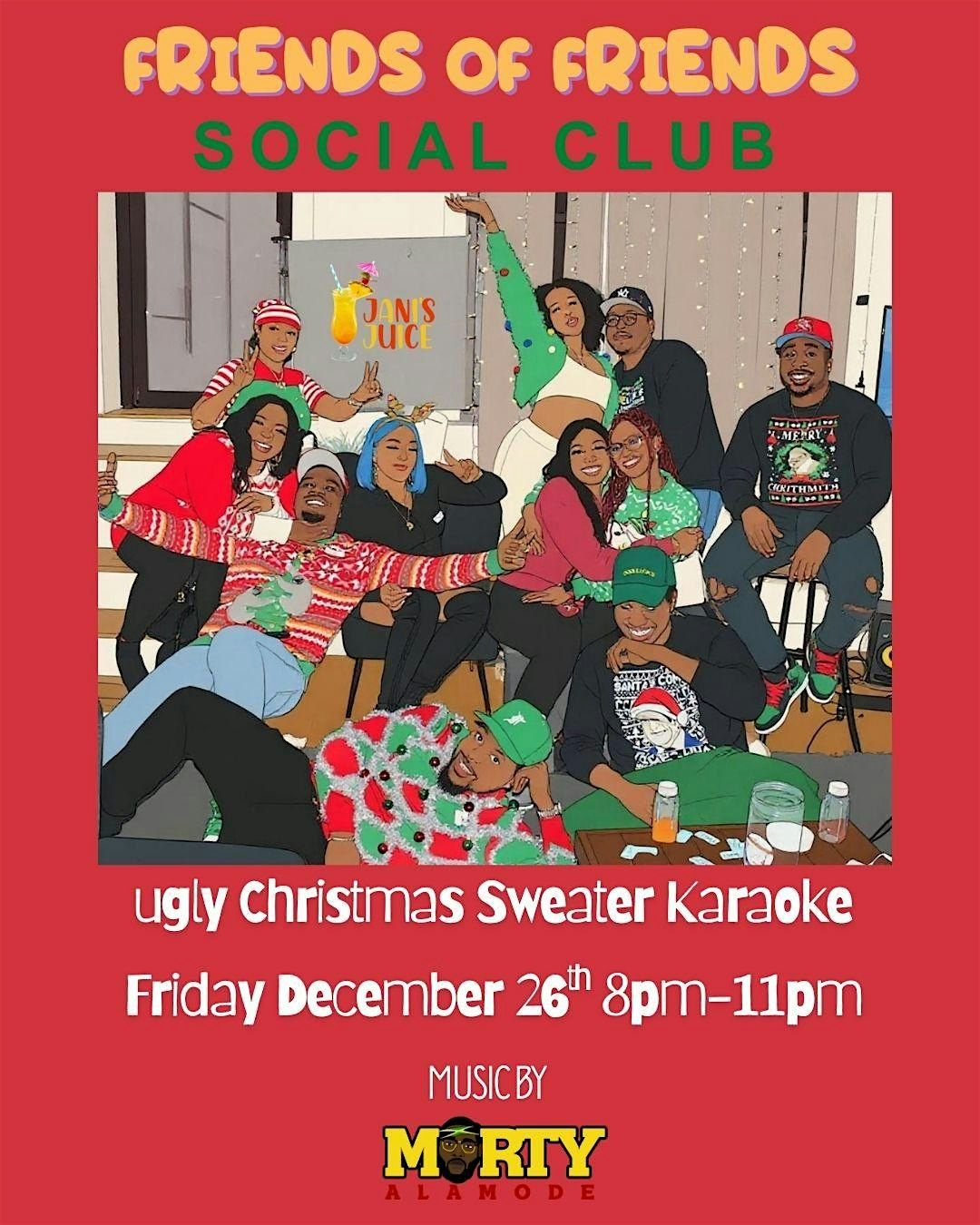 Ugly Christmas Sweater Karaoke