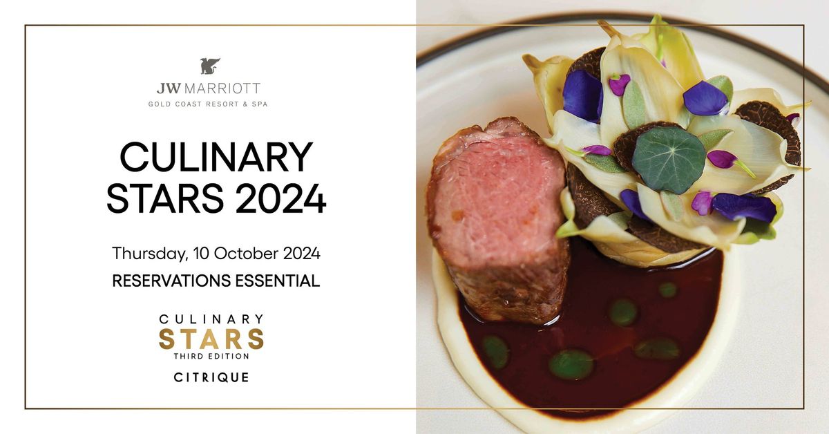 Culinary Stars 2024 Showcase, 10 October 2024