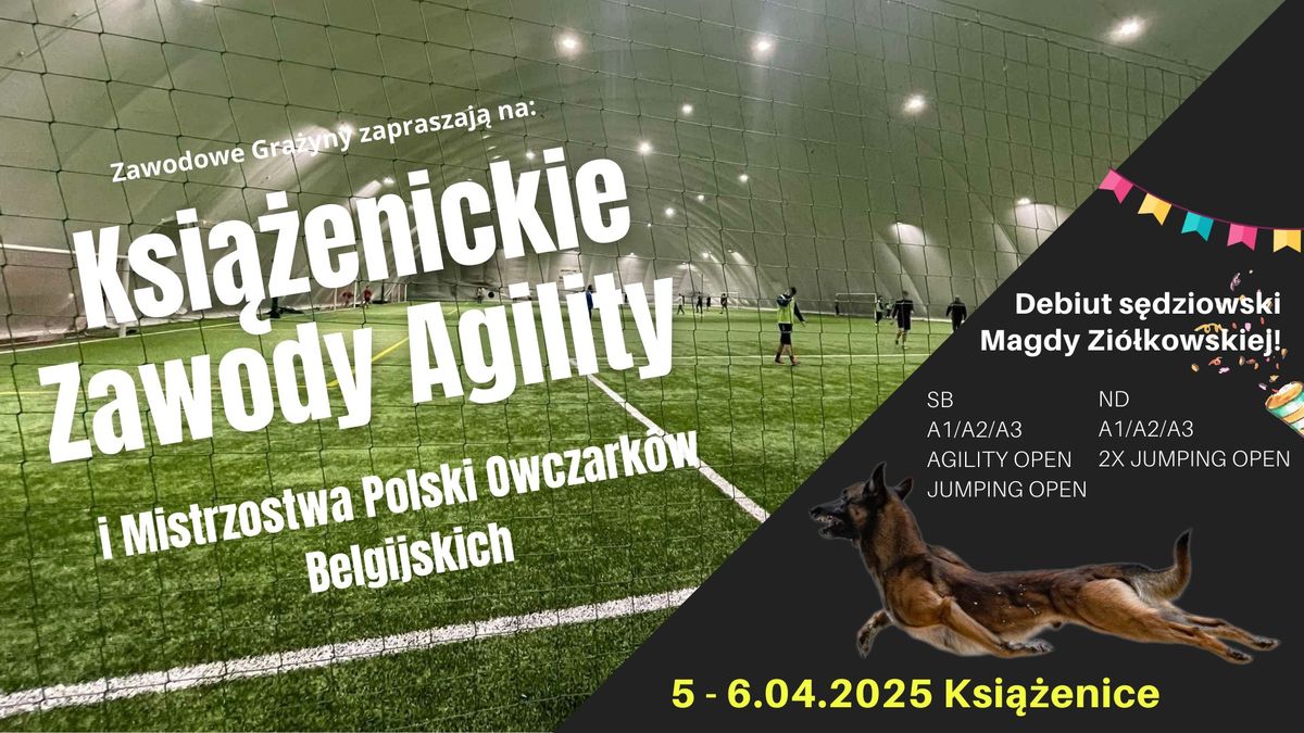 Ksi\u0105\u017cenickie Zawody Agility i MPA Owczark\u00f3w Belgijskich