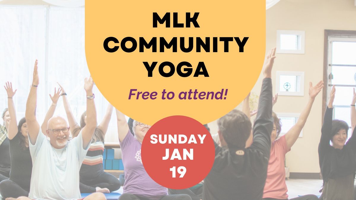 MLK Community Yoga