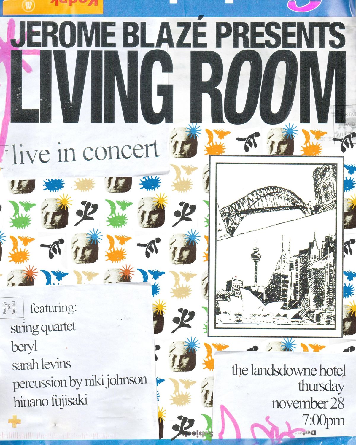 Jerome Blaz\u00e9 Presents Living Room, Live In Concert