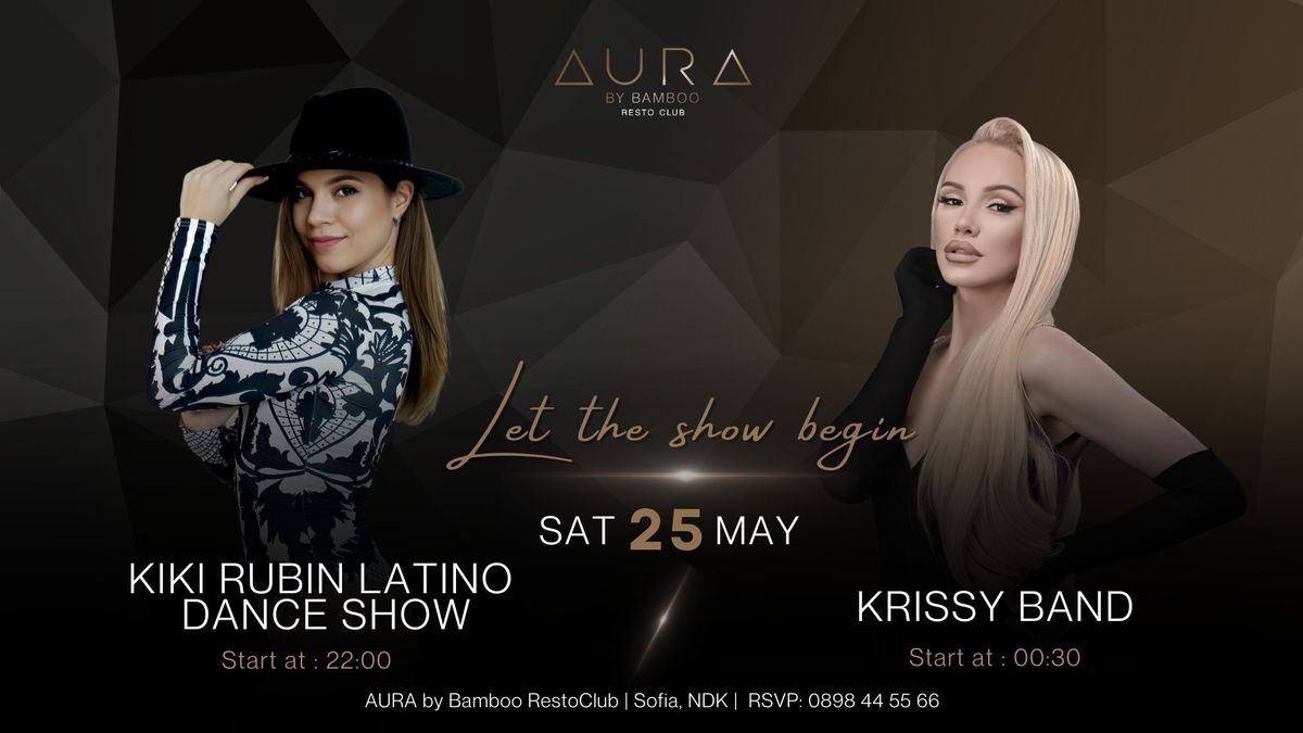 Aura show?Kiki Rubin latino dance show | Krissy band