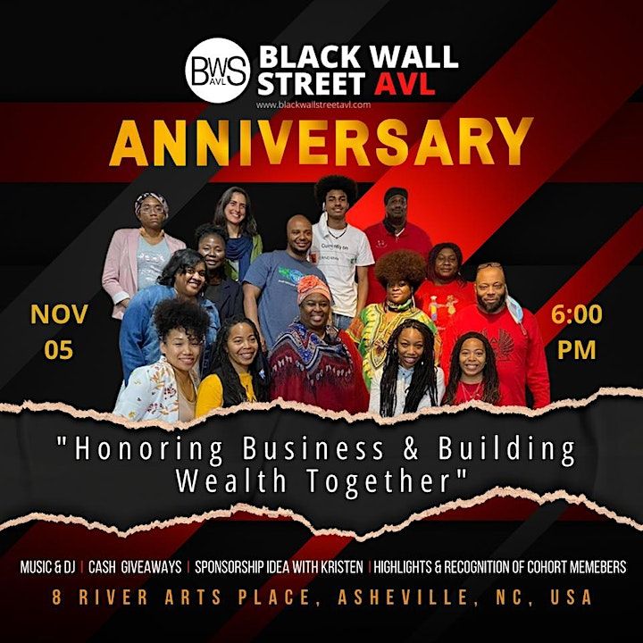 BWS AVL ANNIVERSARY, Black Wall Street AVL New Building, Asheville, 5